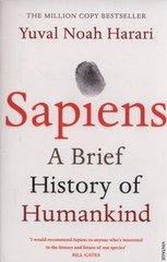 Okładka książki Sapiens A brief history of humankind. Yuval Noah Harari Харарі Ювал Ной, 9780099590088,