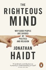 Okładka książki The Righteous Mind. Jonathan Haidt Jonathan Haidt, 9780141039169,   63 zł