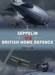 Обкладинка книги Zeppelin vs British Home Defence. Jon Guttman Guttman Jon, 9781472820334,