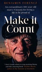 Okładka książki Make it count. Benjamin Ferencz Benjamin Ferencz, 9780751579925,