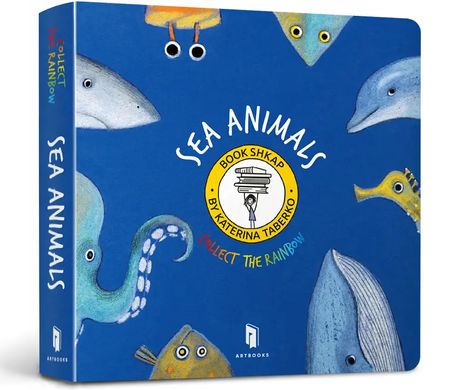 Обкладинка книги Sea Animals. Collect the rainbow. Katya Taberko Katya Taberko, 978-617-7940-50-9,   15 zł