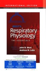 Okładka książki West's Respiratory Physiology Eleventh edition. John B. West John B. West, 9781975139261,