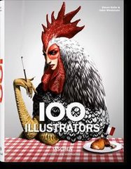 Обкладинка книги 100 Illustrators. Steven Heller Steven Heller, 9783836522229,