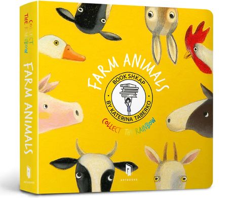 Обкладинка книги Farm Animals. Collect the rainbow. Katya Taberko Katya Taberko, 978-617-7940-47-9,   15 zł