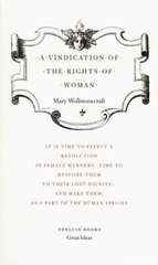 Okładka książki Vindication of the Rights of Woman. Mary Wollstonecraft Mary Wollstonecraft, 9780141018911,