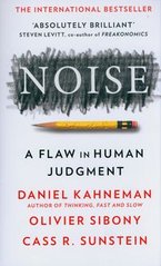 Обкладинка книги Noise. Daniel Kahneman Daniel Kahneman, 9780008534448,