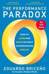 Okładka książki The Performance Paradox. Eduardo Briceno Eduardo Briceno, 9781529146431,