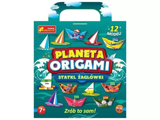 Обкладинка книги Planeta origami. Statki. żaglówki (Орігамі) , 4823076152277,   25 zł