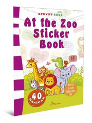 Okładka książki At the Zoo Sticker Book , 978-966-935-929-2,   22 zł