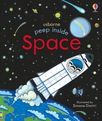 Okładka książki Peep inside Space Anna Milbourne, 9781409599142,   39 zł
