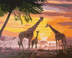 Обкладинка книги Картина за номерами - Сім&#039;я жирафів ©ArtAlekhina , ,   67 zł