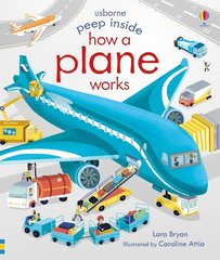 Okładka książki Peep Inside How a Plane Works Lara Bryan, 9781474953023,   36 zł