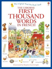 Обкладинка книги First thousand words in French Heather Amery, 9781409566113,   44 zł