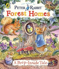 Обкладинка книги Peter Rabbit: Forest Homes A Peep-Inside Tale. Beatrix Potter Поттер Беатрікс, 9780241618189,   52 zł