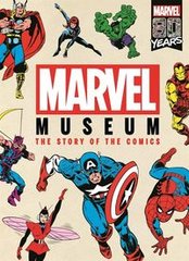 Okładka książki Marvel Museum The Story of the Comics. Ned Hartley Ned Hartley, 9781787415560,