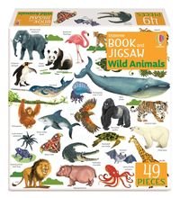 Okładka książki Usborne Book and Jigsaw Wild Animals. Sam Smith Sam Smith, 9781803704845,   50 zł