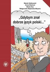Обкладинка книги Gdybym znał dobrze język polski... praca zbiorowa, 9788323537229,   55 zł