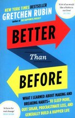 Okładka książki Better Than Before. Gretchen Rubin Gretchen Rubin, 9781529359510,