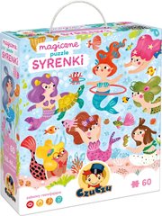 Обкладинка книги CzuCzu Magiczne puzzle Syrenki 4+ , 5902983492399,   69 zł