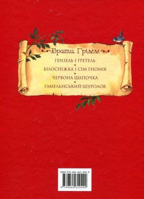 Обкладинка книги Казки - Брати Грімм Грімм Брати, 978-966-462-949-9,   67 zł
